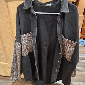 POL Oversized jean jacket